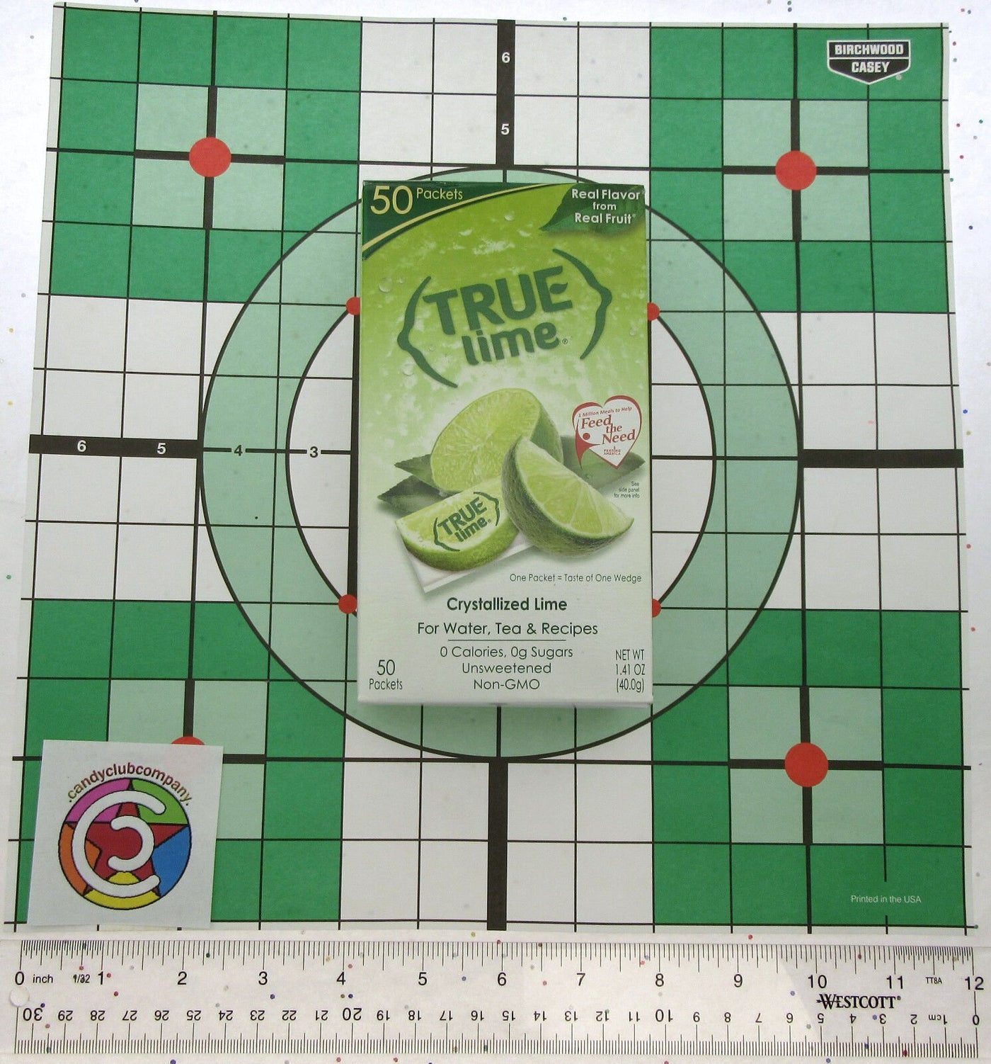 True Lime ~ Crystallized Lime ~  Real Flavor From Real Fruit ~ 50 Packets