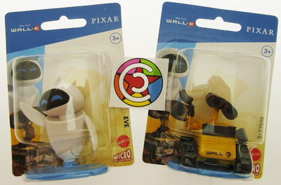 WALL-E & EVE ~ Walle Eva ~Figurines ~ Collectible Toy