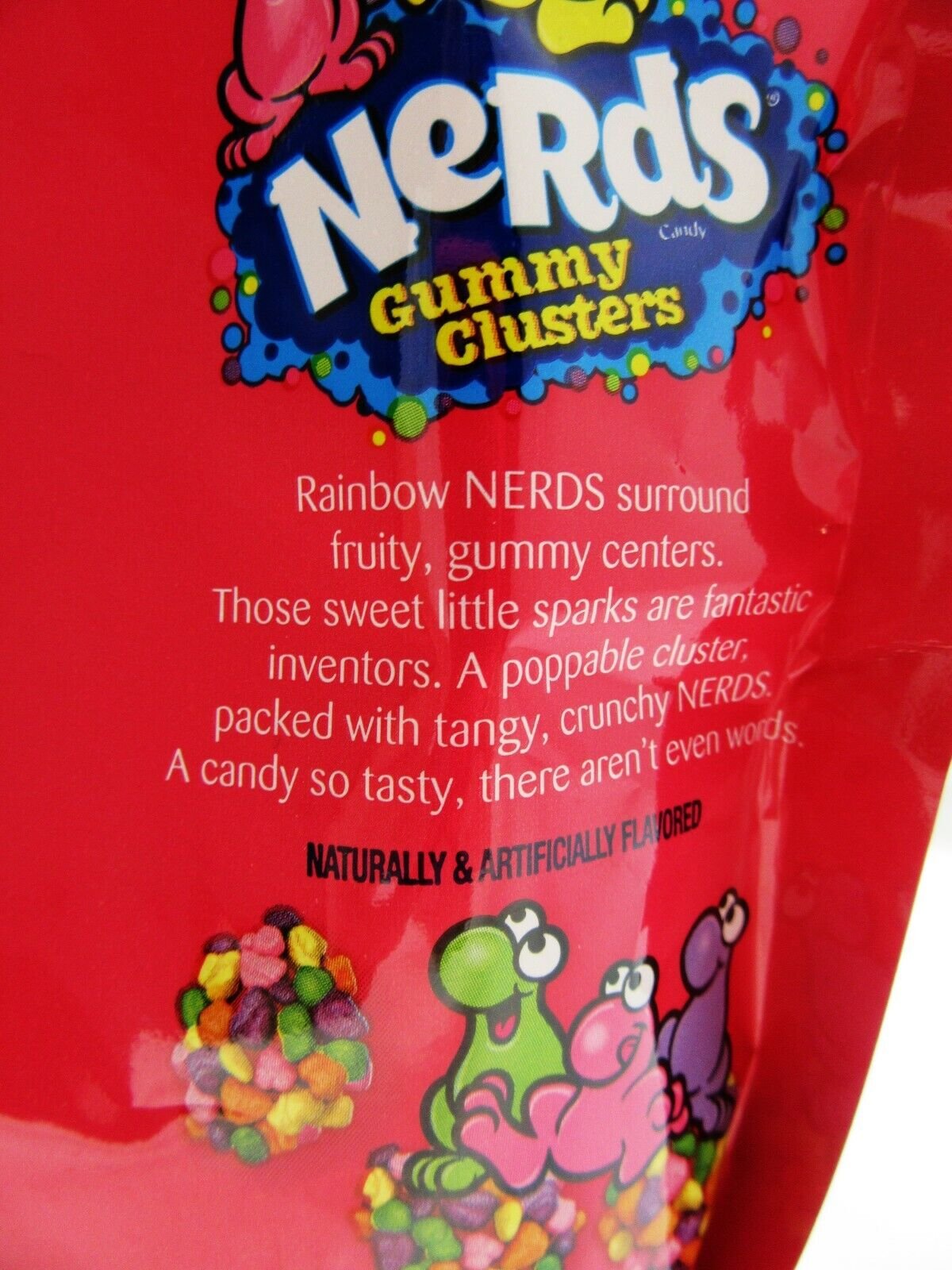 Nerds Gummy Clusters Chewy 8oz  Recloseable Bag Crunchy and Chewy Candy Candies