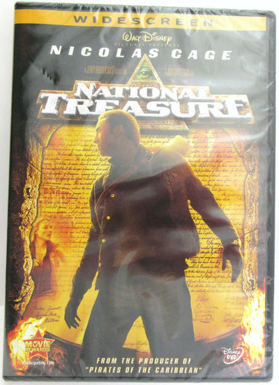 National Treasure ~ 2004 ~ Nicolas Cage, Jon Voight ~ Movie ~ New DVD
