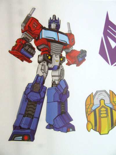 Transformers Sticker ~ Autobot Decepticon ~ 7 Wall Decals Autocollants