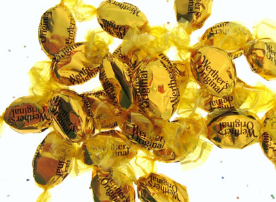 Werther's Original Caramel Hard Candies 16oz Candy ~ One Pound 1lb Sweets