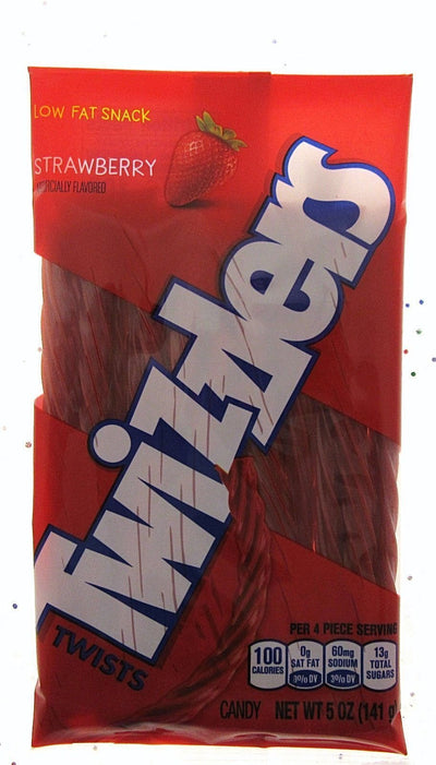 Twizzlers Strawberry Twists Strawbarry Candy Licorice ~ 5oz Bag Sweets BFR