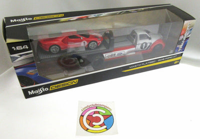 Maisto Die Cast ~ Flatbed ~ 2018 Ford GT ~ 1:64 Scale