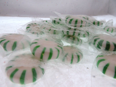 Spearmint Discs ~ Half Pound ~ Sweet Smiles Candy ~ 8oz