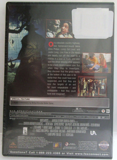 Jeepers Creepers ~ 2001 ~ Justin Long, Gina Philips ~ Horror Movie ~ New DVD