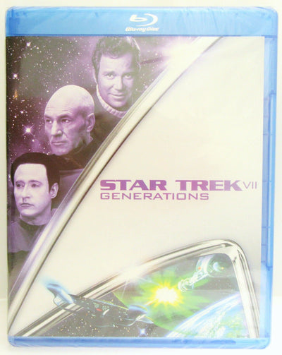 Star Trek VII: Generations ~ Shatner Stewart ~ Movie ~ New Blu-ray disc