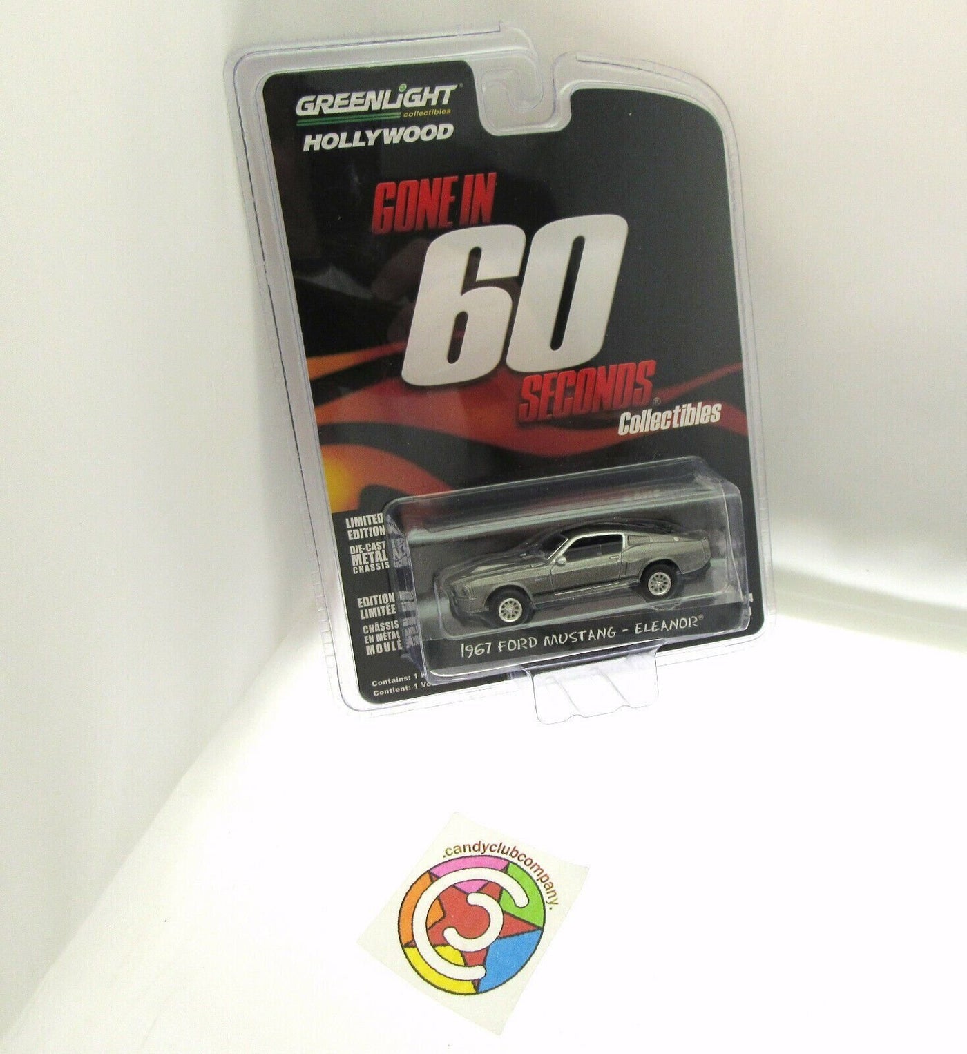 Gone In 60 Seconds ~ 1967 Ford Mustang Eleanor ~ Greenlight ~ Die Cast