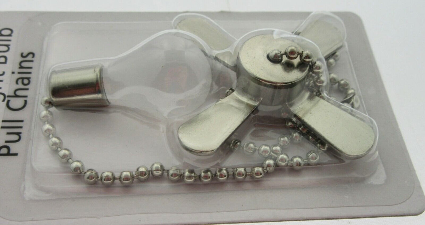 Mainstays Fan & Light Bulb Pulls - Decorative Ceiling Fan Pull Chains