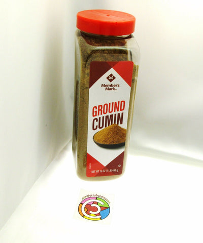 Ground Cumin Seasoning ~ Member's Mark ~ Chili Stews Meat Fish Vegetables ~ 16oz