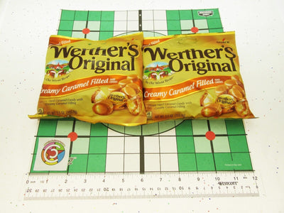 Werther's Original Creamy Caramel Filled 5.5oz Bags Werthers Candies ~ Lot of 2