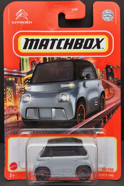 Citroen AMI Gray ~ Electric Urban Mobility Quadricycle ~ 1:64 Scale ~ Matchbox