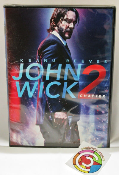 John Wick: Chapter 2 ~ 2017 ~ Keanu Reeves ~ Movie ~ New DVD
