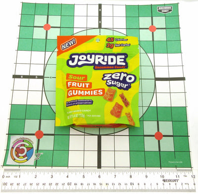 Joyride ~ ZERO SUGAR FREE ~ Sour Fruit Gummies  ~ Joy Ride 5.4 oz Bag