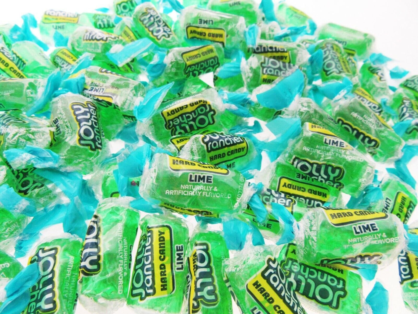 Jolly Rancher LIME 1 lb hard candy ~ One Pound Candy ~ NEW FLAVOR