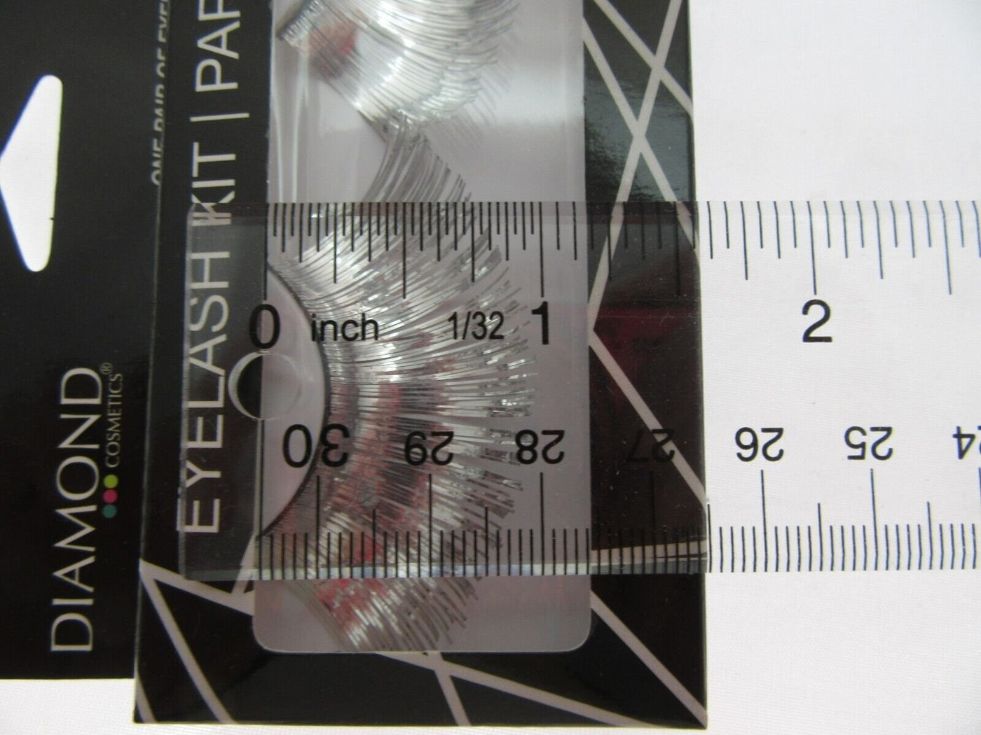 Eyelashes ~ Silver  Chrome ~ Adhesive Included ~ Lashes ~ Costume Wear Halloween