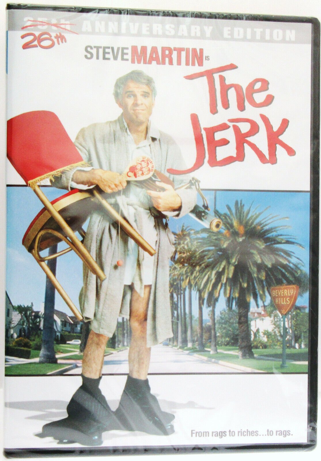 The Jerk ~ 1979 ~ Steve Martin, Jackie Mason ~ Comedy ~ New DVD