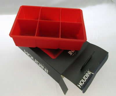 Ice Tray ~ 2 inch Cubes ~ Flexable ~ By Houdini