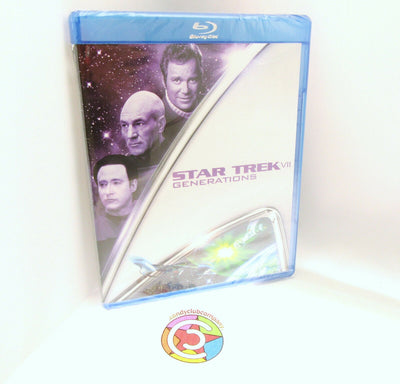 Star Trek VII: Generations ~ Shatner Stewart ~ Movie ~ New Blu-ray disc