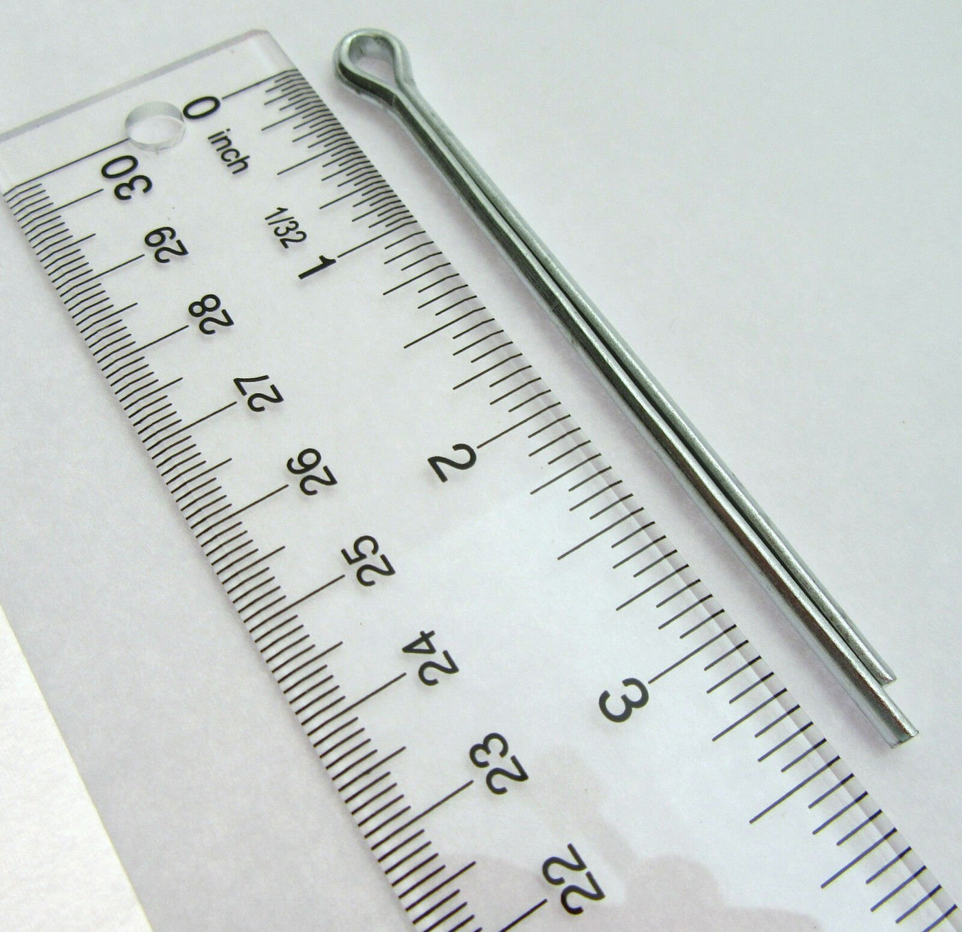 Cotter Split Pin ~ 5/32 inch x 2 1/2 inch ~ Extra Long ~ Zinc Plated ~ 2 Pack