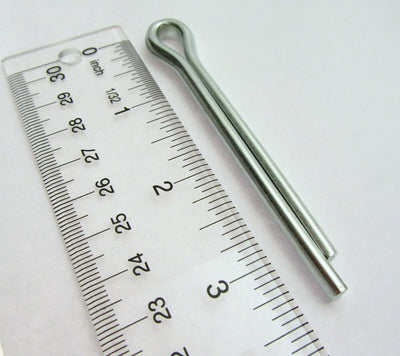 Cotter Split Pin ~ 5/16 inch x 2 1/2 inch ~ Extra Long ~ Zinc Plated