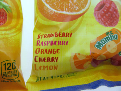 Mamba ~ Fruit Chews ~ American Candy ~ 3.52oz Bag ~ Lot of 2