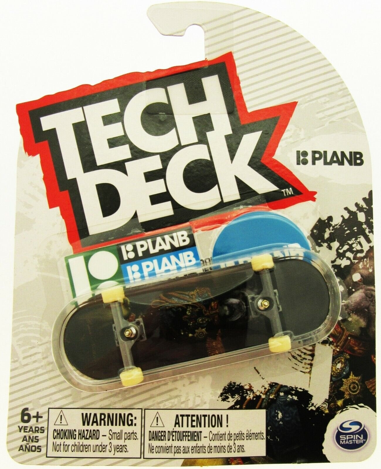 Tech Deck ~ Plan B ~ Skateboard / Fingerboard ~ General Bulldog