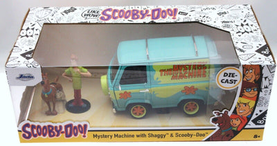 The Mystery Machine w/ Shaggy & Scooby-Doo ~ Die Cast ~ 1:24 scale