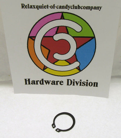 External Retainting Snap Ring ~ 1 1/16 inch~ Black Oxide ~ Spring Steel