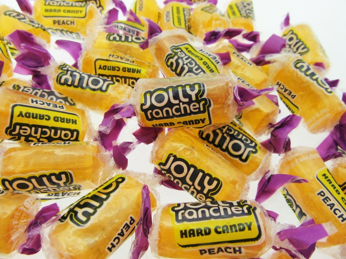 Jolly Rancher PEACH - 8oz Hard candy candies Half Pound Sweets ~ NEW FLAVOR