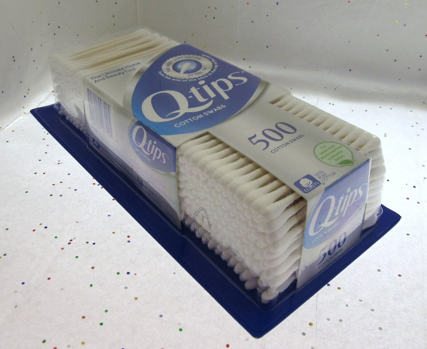 Q-tips 500 Count Cotton Swabs Brand NEW Sealed Sterile Ears