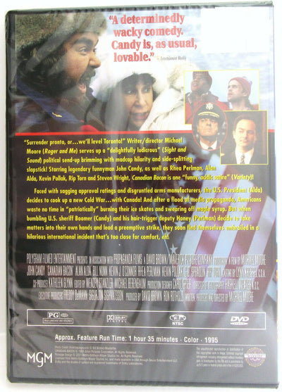 Canadian Bacon ~ 1995 ~ John Candy ~ Movie Comedy ~ New DVD