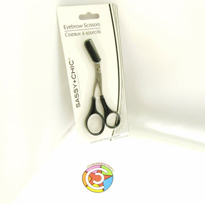 Eyebrow Scissors ~ Sassy + Chic ~ Grooming Tool