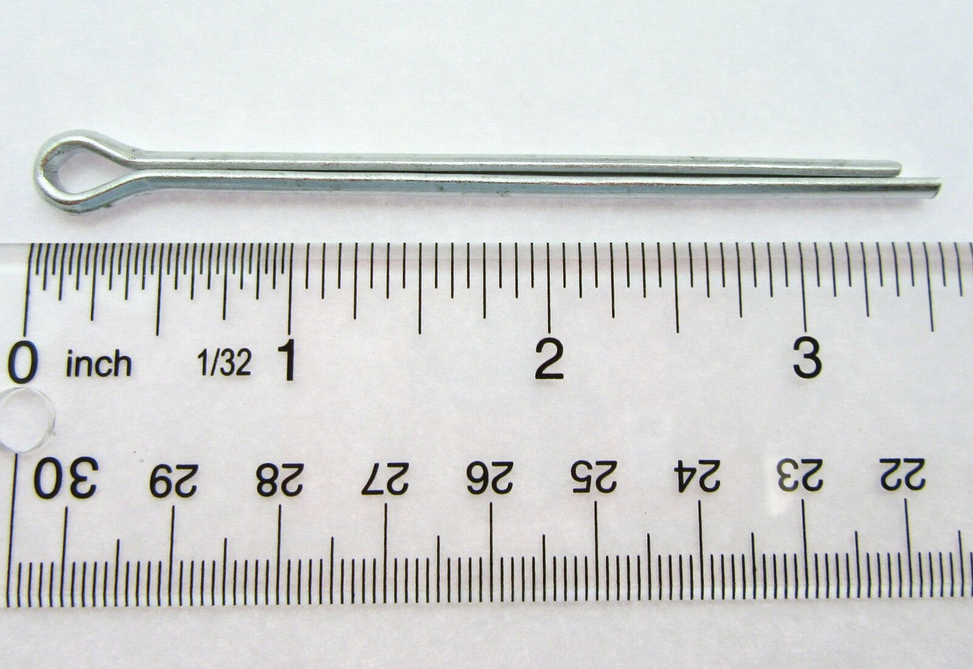 Cotter Split Pin ~ 5/32 inch x 2 1/2 inch ~ Extra Long ~ Zinc Plated ~ 2 Pack