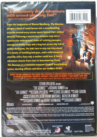 The Goonies ~ 1985 ~ Steven Speilberg ~ Movie ~ New DVD