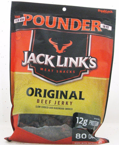 Jack Link's Original Beef Jerky -16 oz./ 454g One Pound 1lb total weight snack