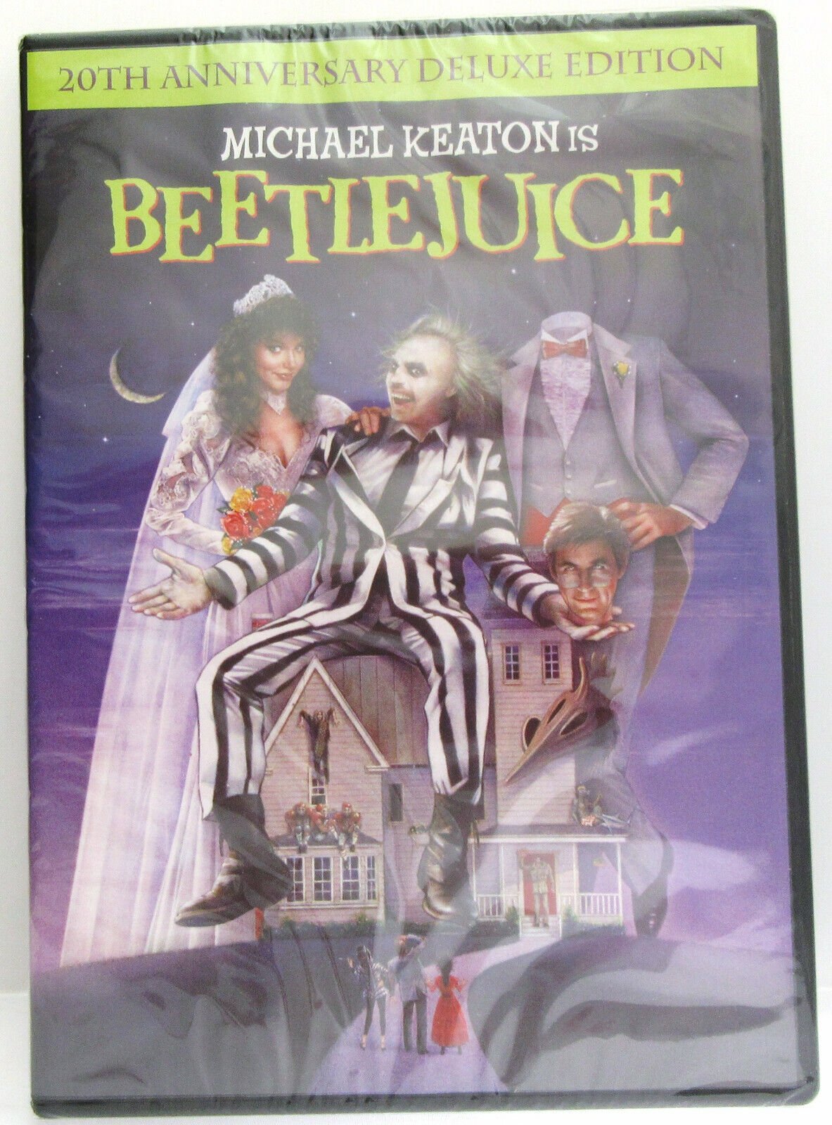 Beetlejuice ~ Michael Keaton ~ Tim Burton ~ New DVD Movie
