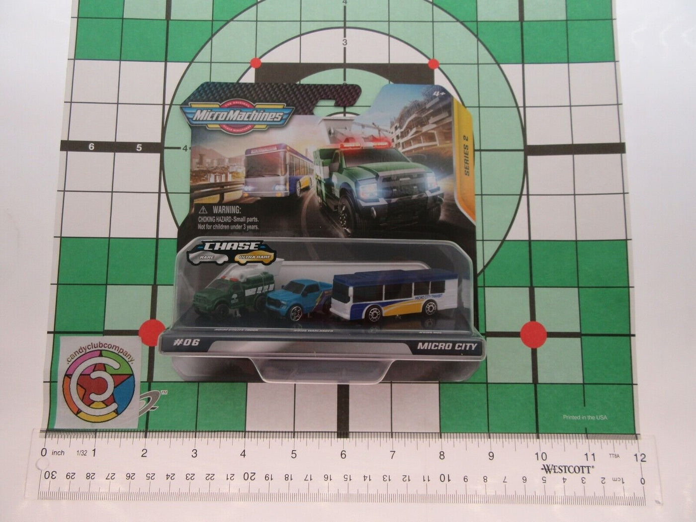 MicroMachines ~ #06 Micro City ~ Series 2 ~ Micro Scale