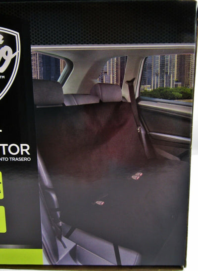 Auto Drive Rear Seat Protector Black ~ Easy Install Fits Most Vehicles