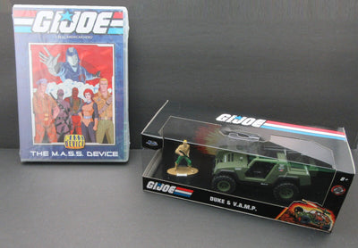 GI Joe ~ Duke & Vamp ~ Comes with  DVD ~ 1:44 scale (1:32 series) ~ Diecast Car