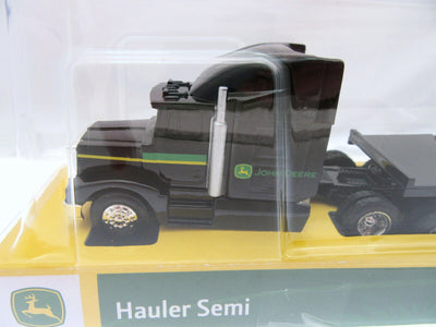 John Deere ~ Hauler Semi Truck & Tractor ~ Black ~ 1:64 scale