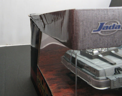 Back to the Future 3 ~ DeLorean Time Machine ~ Metals Die Cast Car ~ 1:24 BB