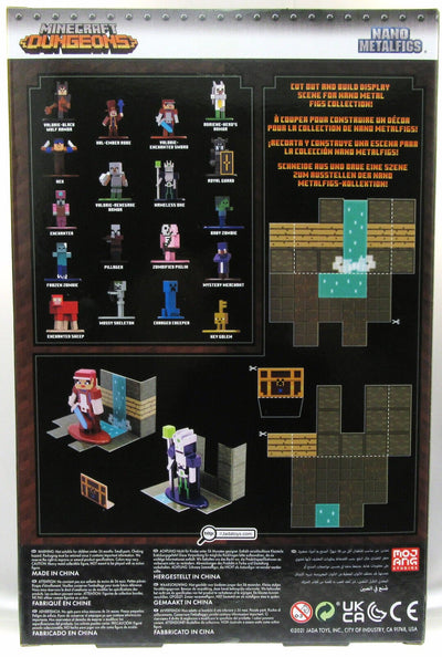 Minecraft ~ Dungeons ~ Die Cast ~ 18 Figurines ~ Melalfigs