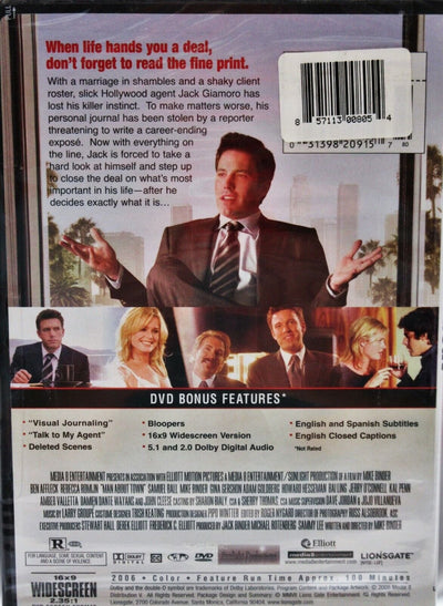 Man About Town ~ Movie Ben Affleck Rebecca Romijn DVD