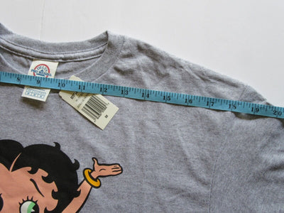 Betty Boop  ~ 1930's Cartoon ~ Medium Gray T-Shirt  ~ Size M ~ T Shirt