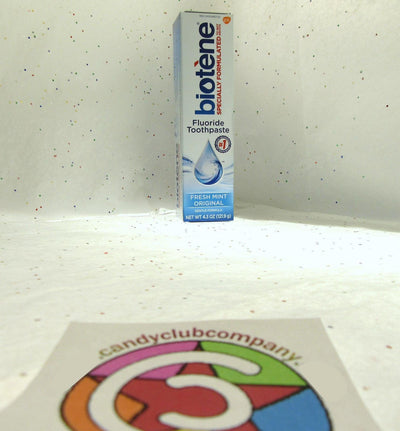 Biotene Fresh Mint Original Dry Mouth Fluoride Toothpaste 4.3oz soothe oral