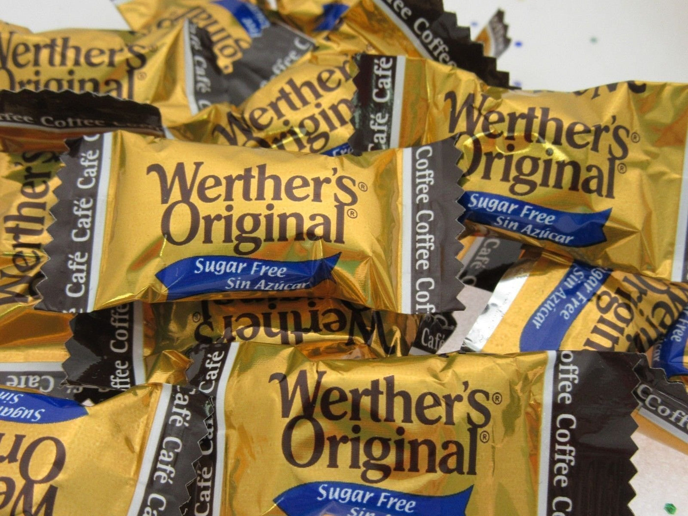 Werther's Sugar Free Caramel Coffee 16oz Werthers Creamy Hard Candy 1lb BFR