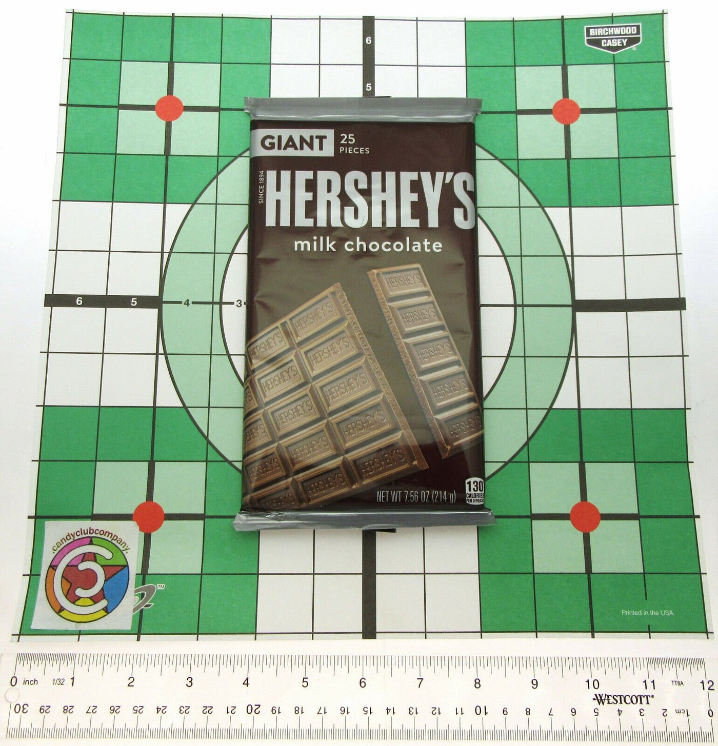 Hershey's Milk Chocolate Bar ~ Giant Size 7.56 ounce ~ Lot of 3