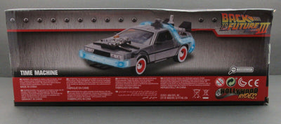 Back to the Future 3 ~ DeLorean Time Machine ~ Metals Die Cast Car ~ 1:24 BB