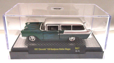M2 Details ~ 1957 Chevrolet 150 Handyman Station Wagon ~ Die Cast Car